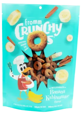 Crunchy Os Banana Kablammas Flavor Dog Treats - 6 oz.