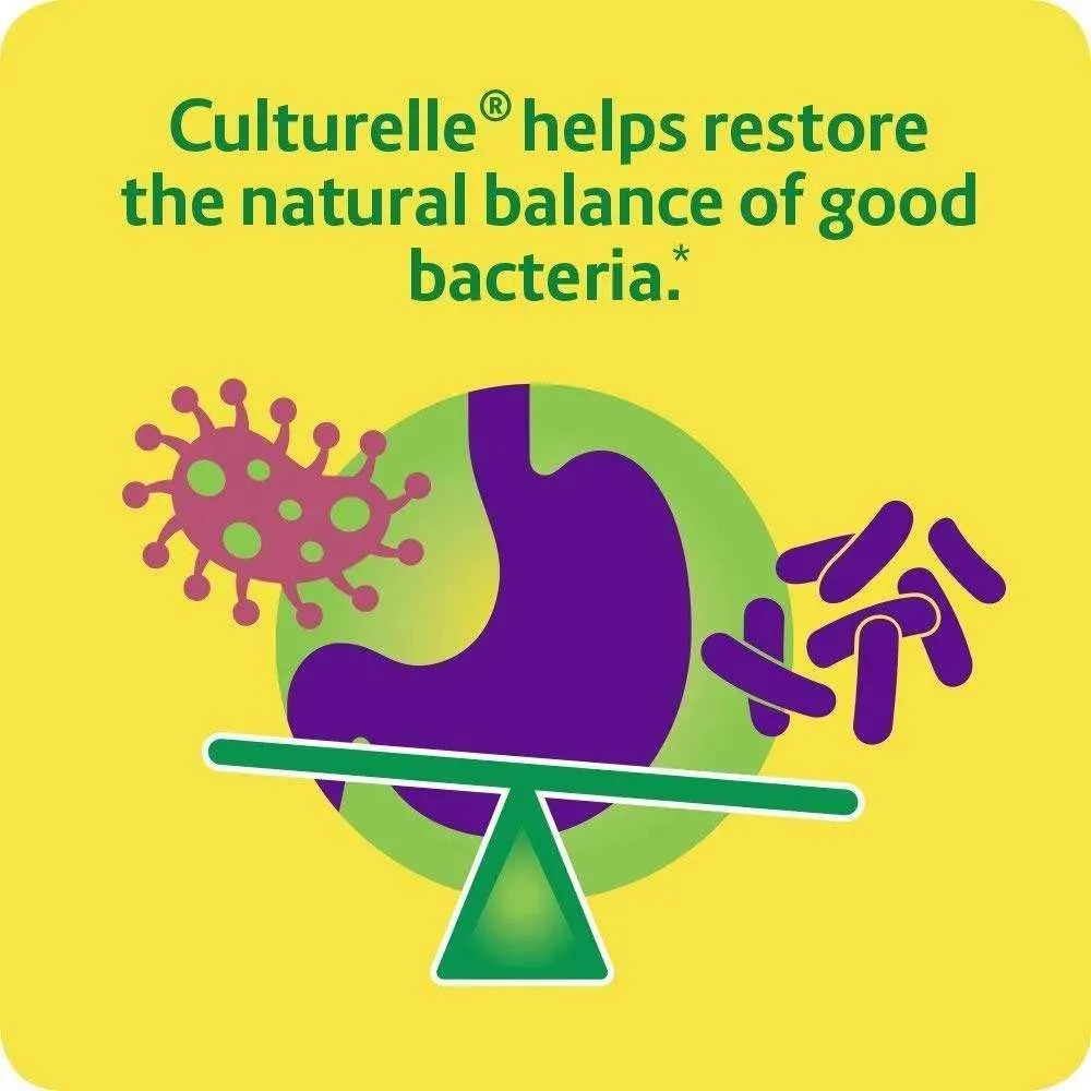 Culturelle Digestive Health Daily Probiotic Orange Chewables - 24 Ct
