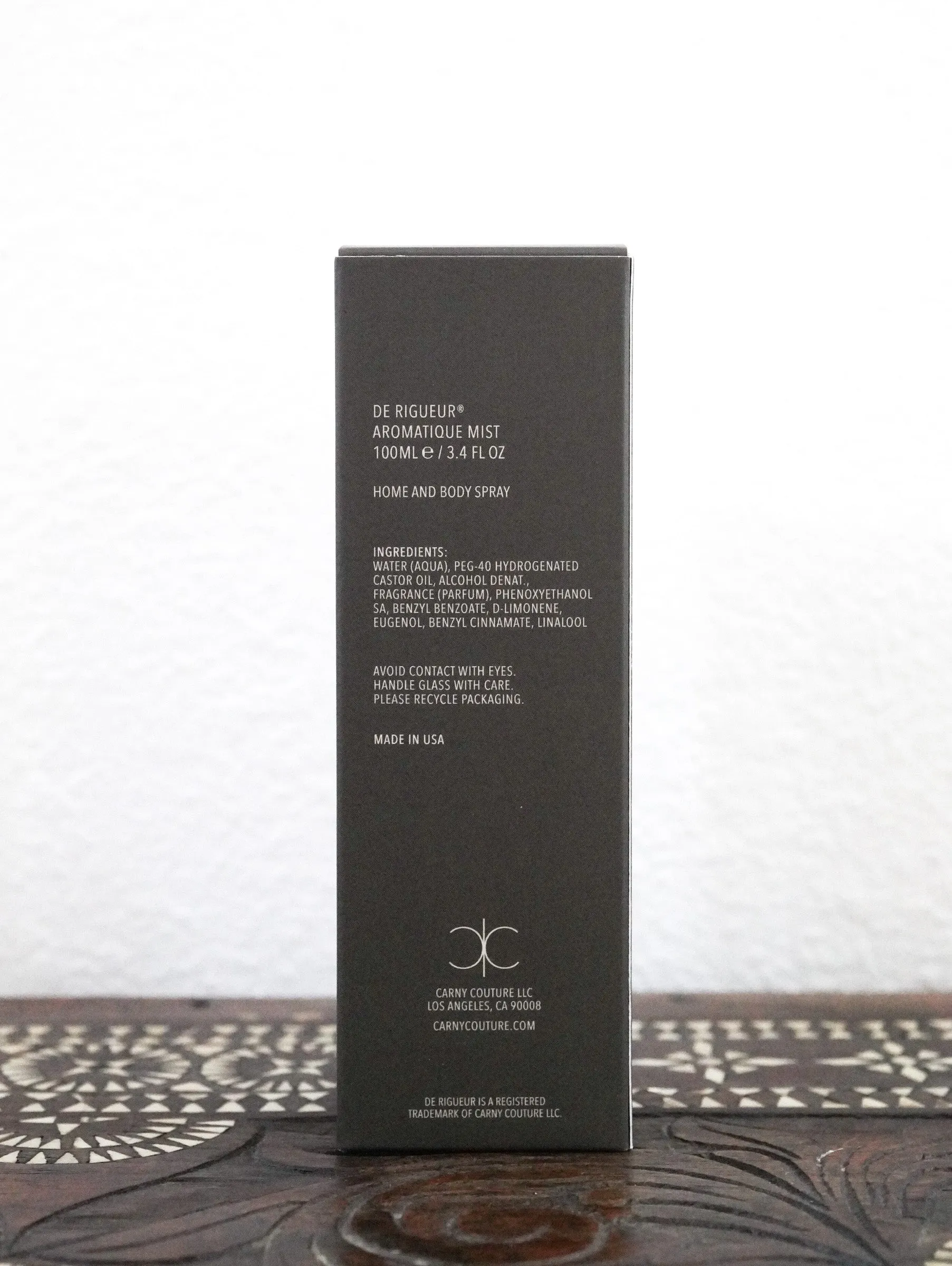De Rigueur Aromatique Mist