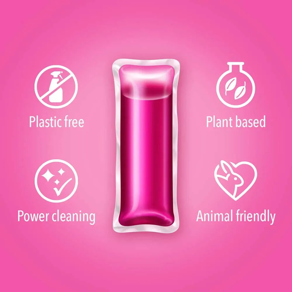 Disinfectant Plastic Free Cleaning Drop - Pink Grapefruit