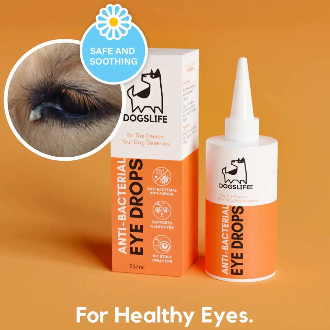 Dogslife Antibacterial Eyewash Drops