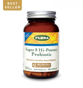 Flora® Super 8 Hi-Potency Probiotic