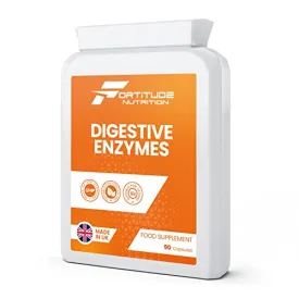 Fortitude Nutrition Digestive Enzymes Supplement 90 Vegan Capsules