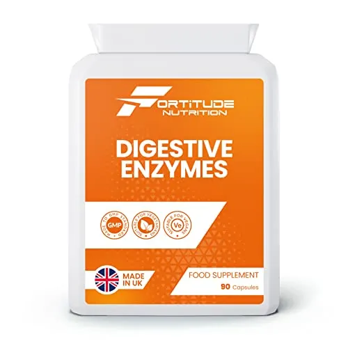 Fortitude Nutrition Digestive Enzymes Supplement 90 Vegan Capsules