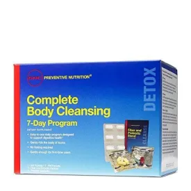 GNC Preventive Nutrition Complete Body Cleansing Program, 7 Days, Supports Overall Wellness and Digestive Health