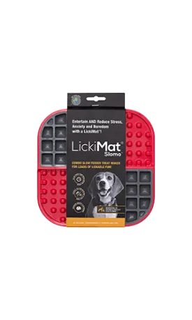 LickiMat Slomo Red