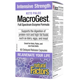 MACROGEST® Keto Paleo Intensive Strength  Delayed Release Capsules