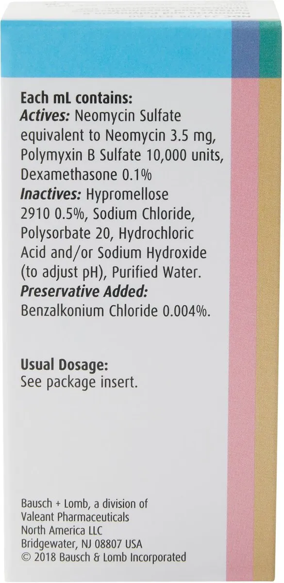 Neo Poly Dex Ophthalmic Suspension 5 ml (Eye Drops)