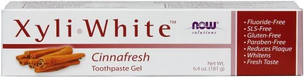 Now Foods Xyliwhite Cinnafresh Toothpaste 6.4 oz Paste