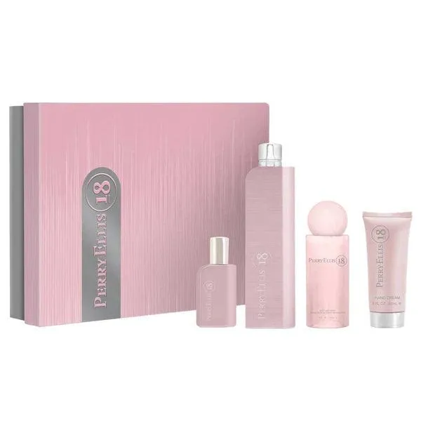 Perry Ellis 18 EDP Gift Set for Women (4PC)