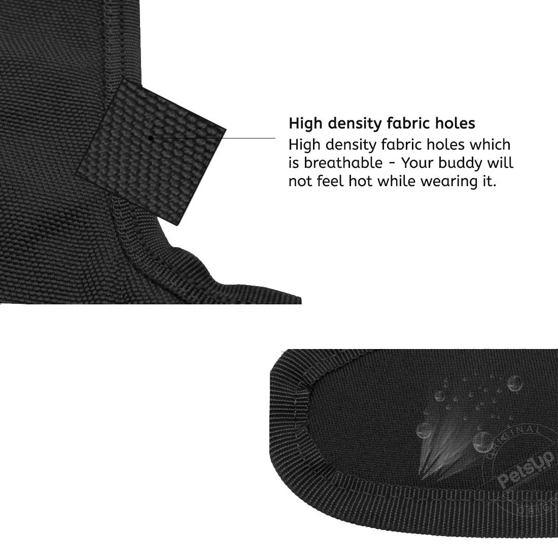 PetsUp Nylon Dog Harness for Large Medium Small Puppy Dogs