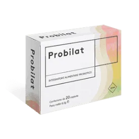 Probiotic food supplement - Probilat x 20 capsules, probiotics