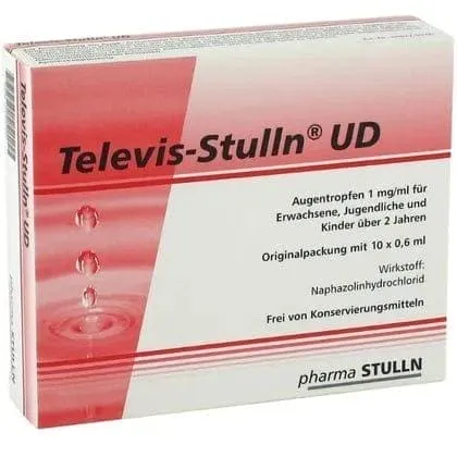 TELEVIS Stulln UD eye drops, burning and redness, conjunctivitis, hay fever, irritation