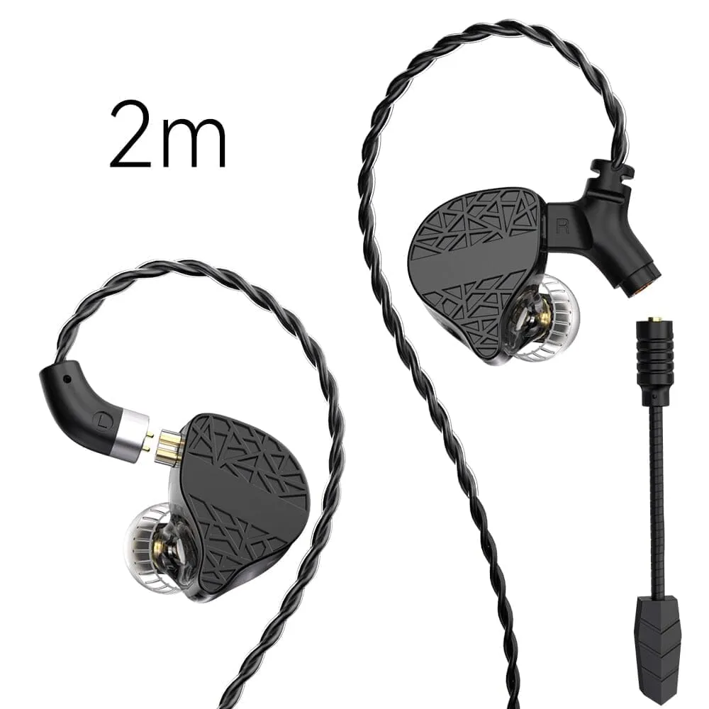 TRN Mars 1DD   1BA   1Vibration Triple Driver In-Ear Monitors For Gaming
