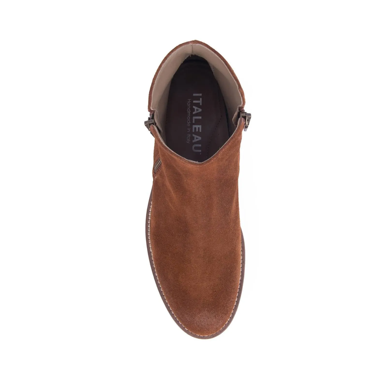 Waterproof Foliana Booties Cognac