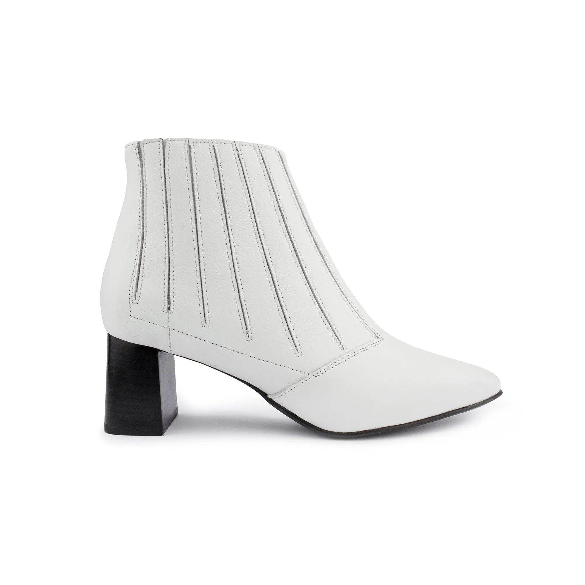 Waterproof Jane Booties Bianco