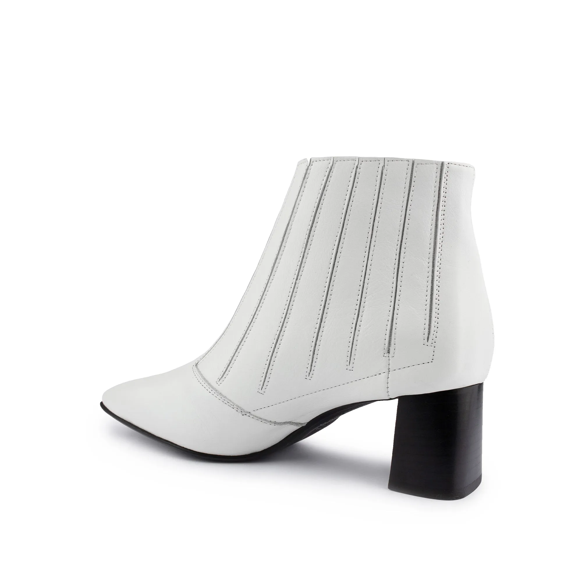 Waterproof Jane Booties Bianco