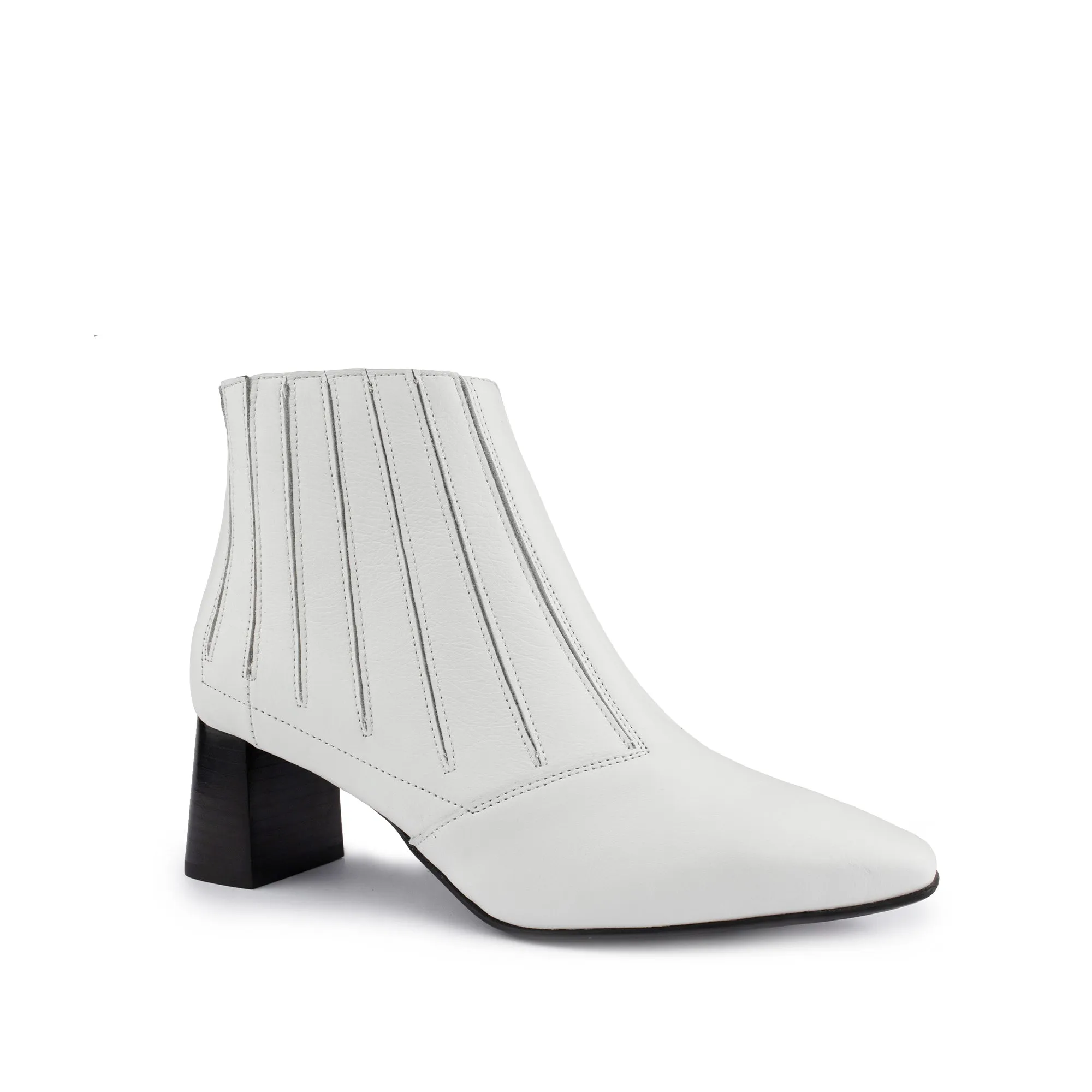 Waterproof Jane Booties Bianco
